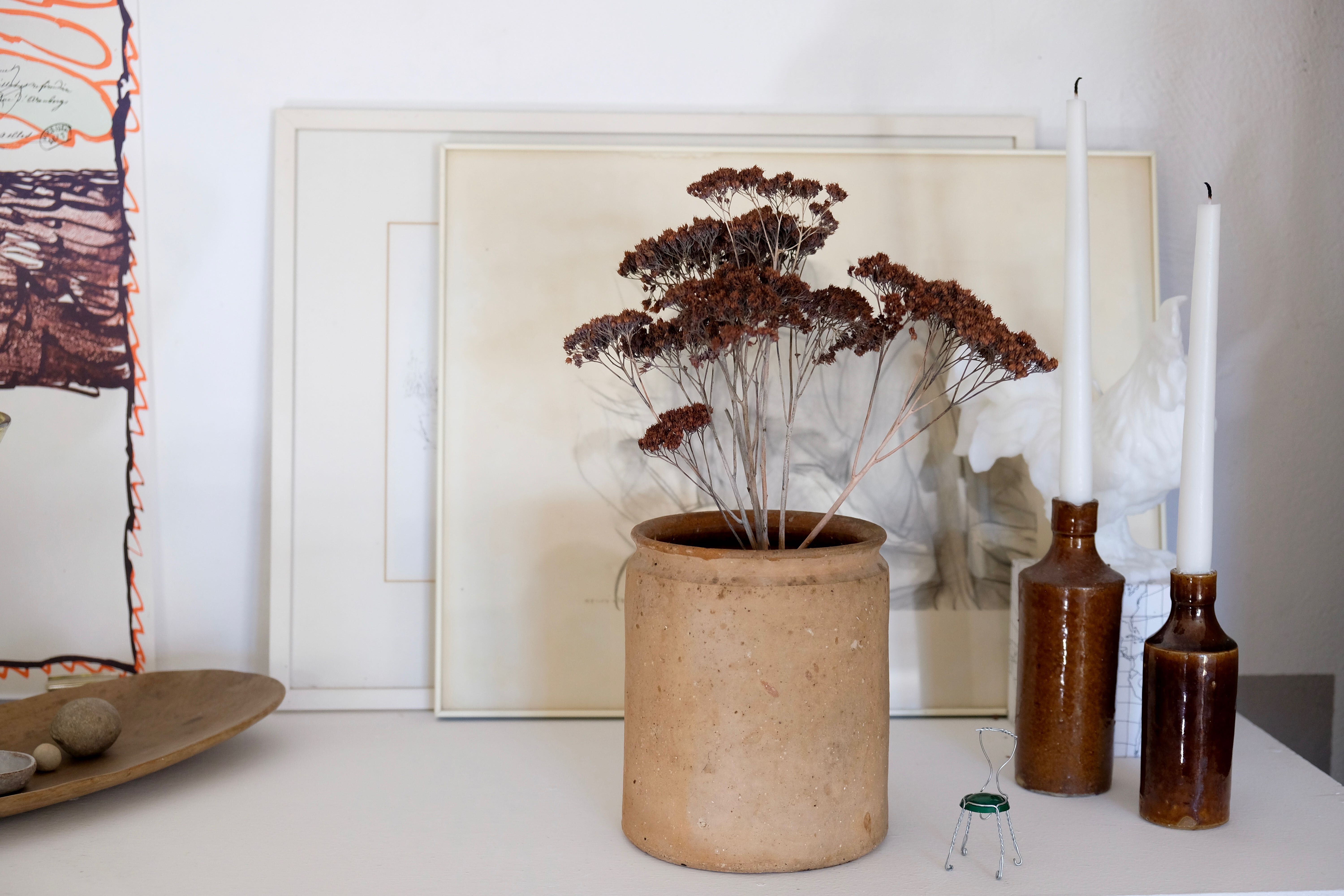 Old terracotta pot Provence XIX th