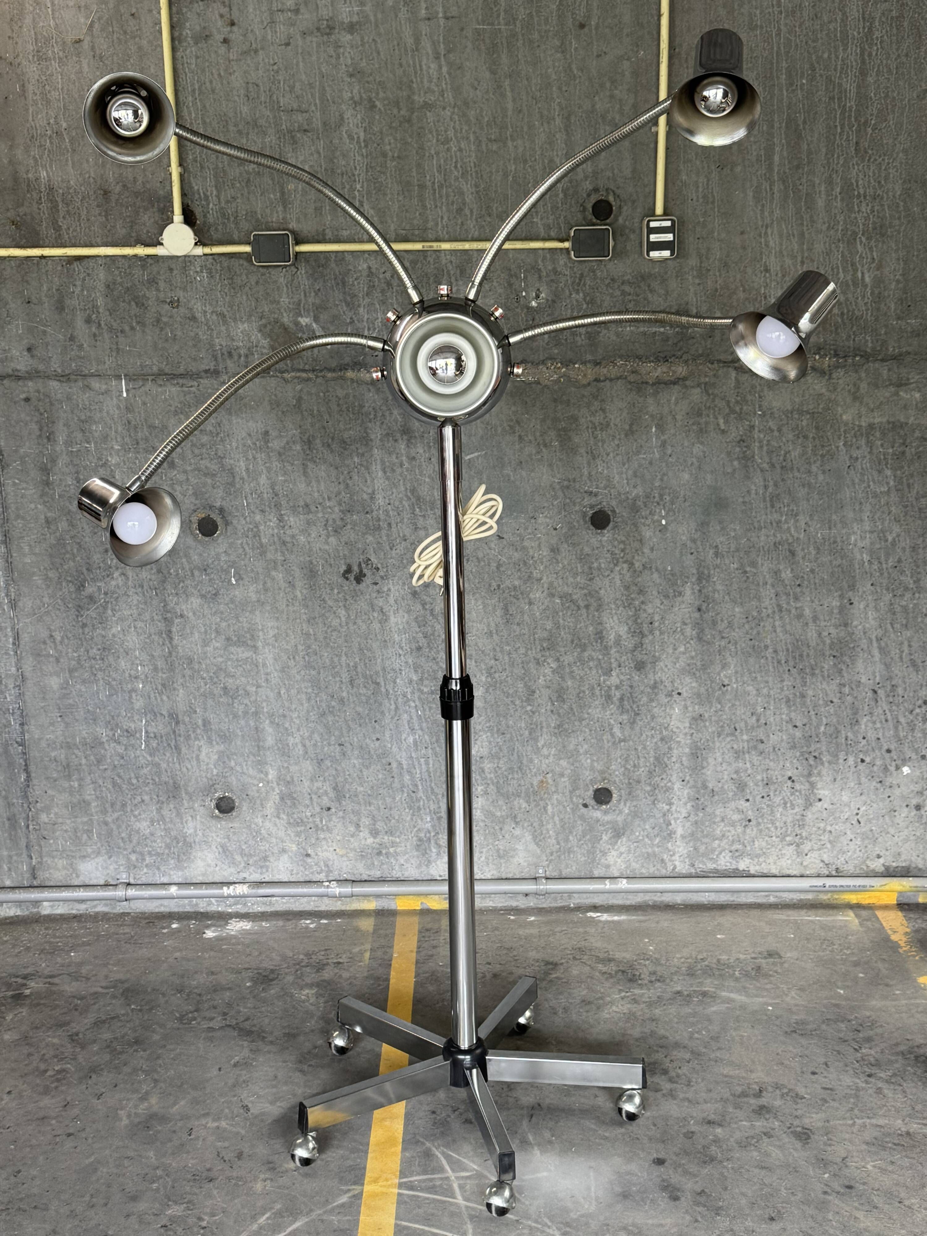 MCM Adjustable Octopus Floor Lamp
