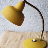 60s yellow desk lamp
