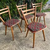 Set of 6 Becker chairs.