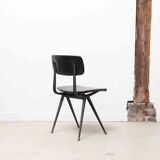 Chair "Result" Friso Kramer imitation leather black