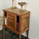 Louis XVI style wood and marble furniture