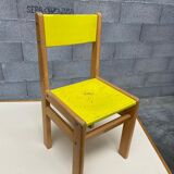 Children's chair vintage kindergarten