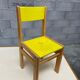 Children's chair vintage kindergarten