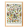 Affiche sur les fleurs "amarante", d'après une lithographie de 1928