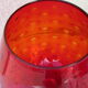 Vase rouge vintage