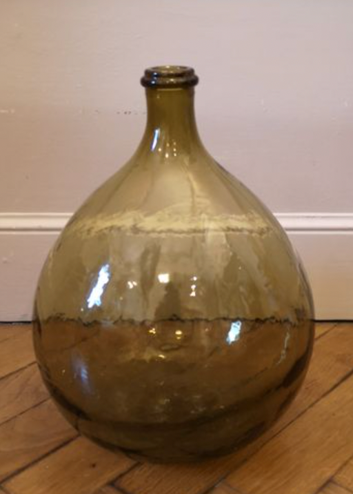 Demijohn 10L blown glass