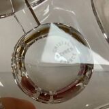 Individual ashtray signed Sèvres crystal