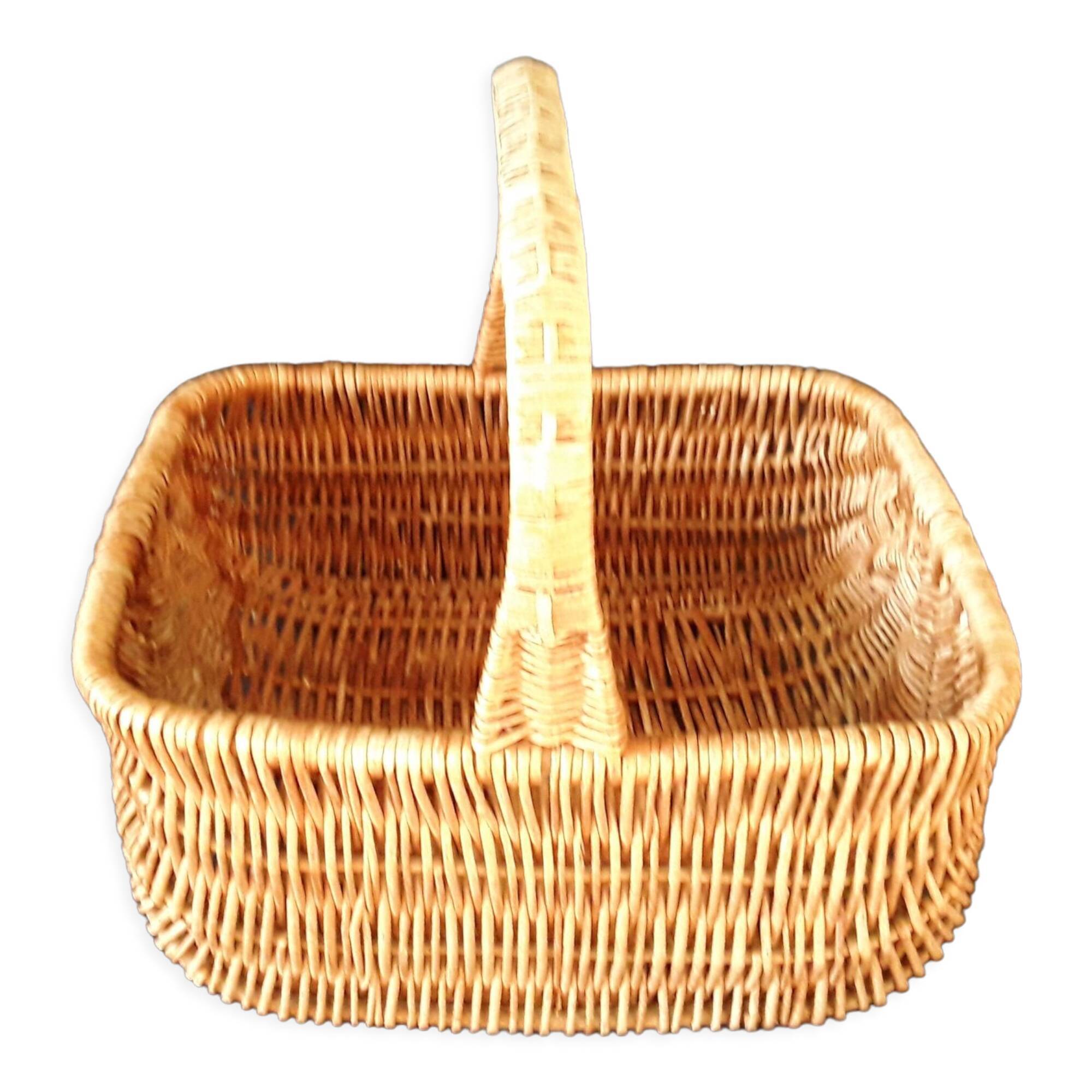 Old wicker basket