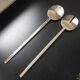 2 new vintage Stockholm Boda Nova Salad Spoons