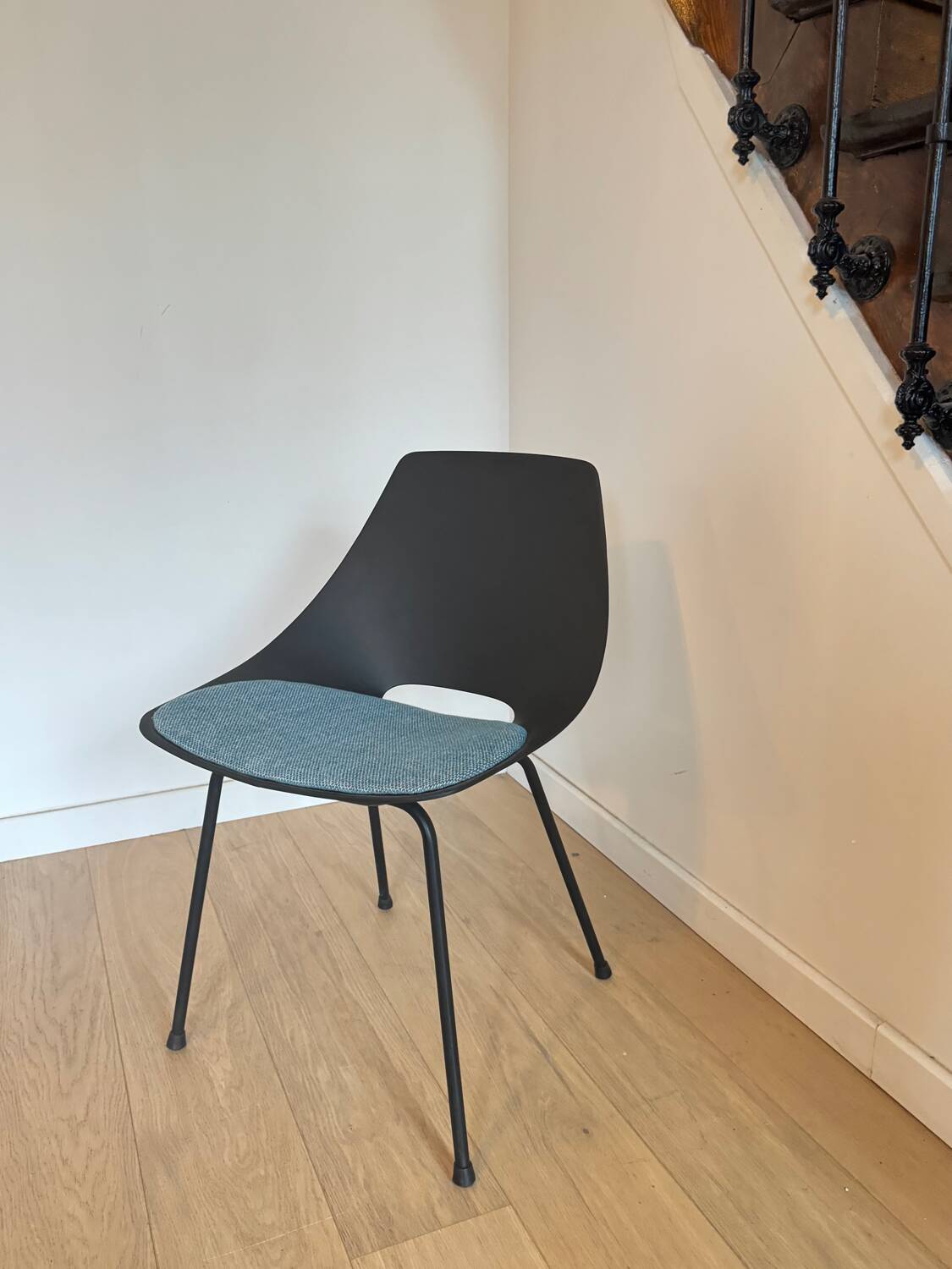 Barrel model chair by Pierre Guariche