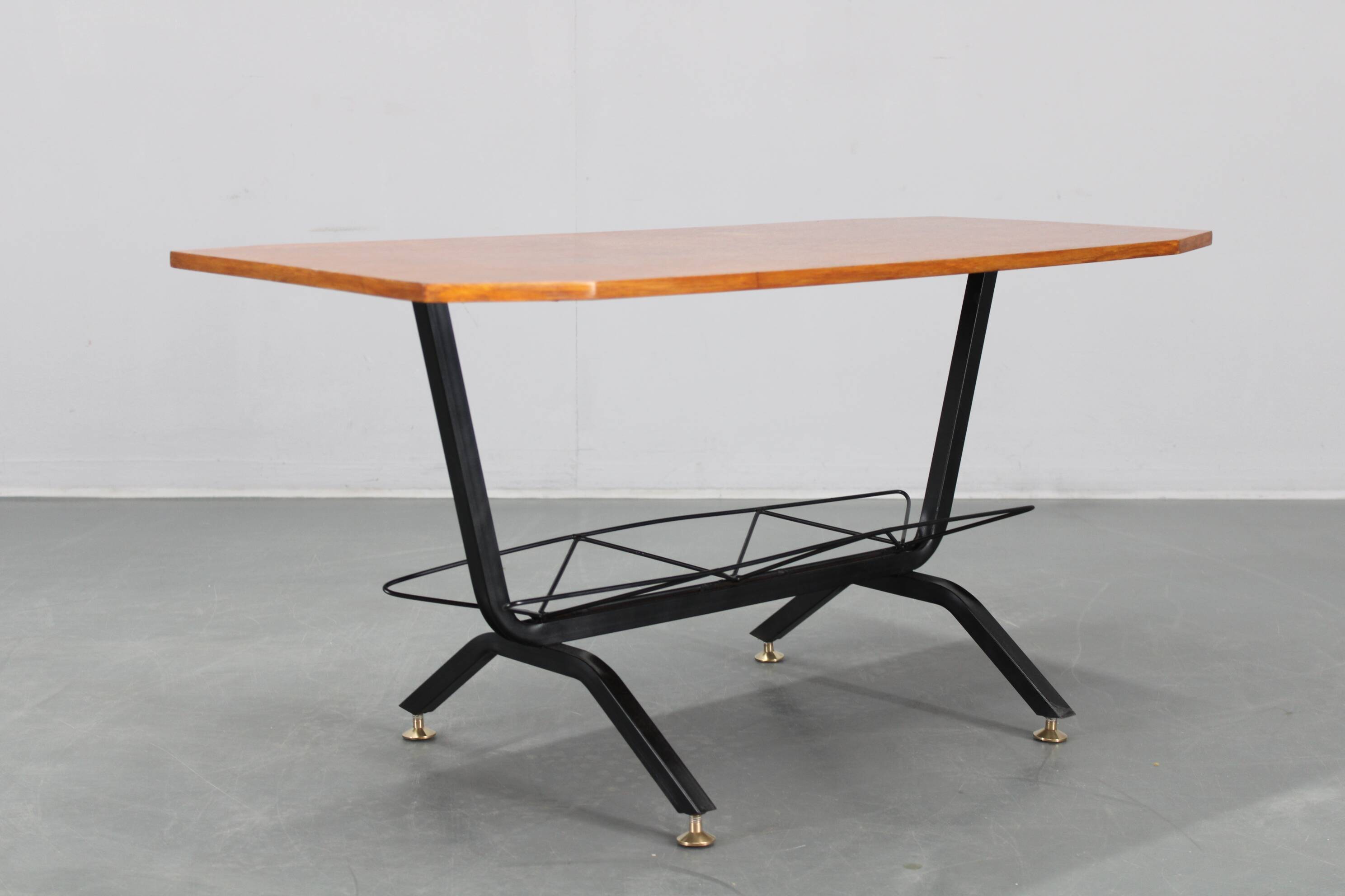 1960s Italian teak coffee or side table