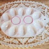 Ceramic egg dish