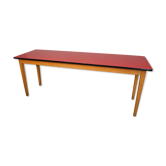 Table de ferme, bistrot années 50