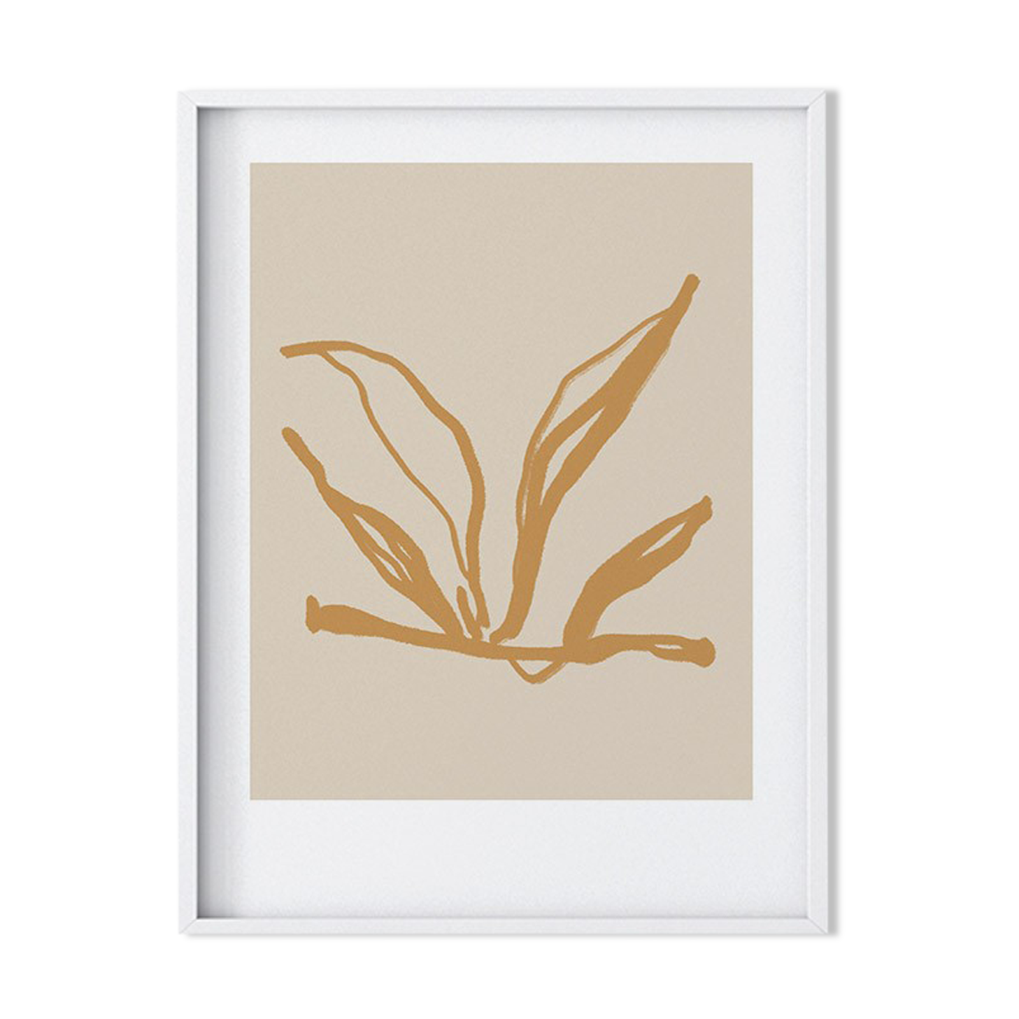 Botanical illustration giclee print, 50x70