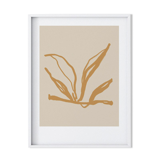 Botanical illustration giclee print, 50x70