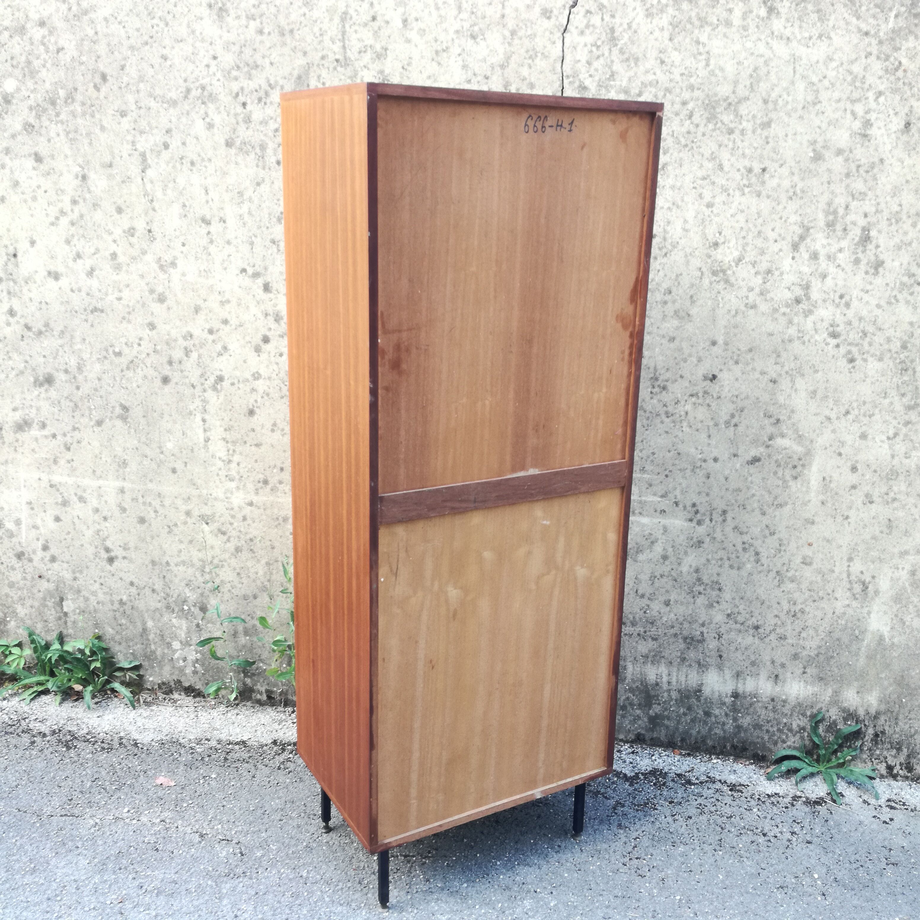Armoire couleur acajou L65