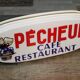 Double-sided light sign Fisherman's Beer, 1950s