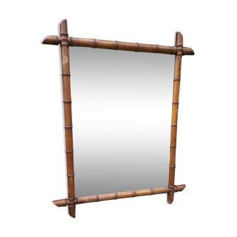 Bamboo mirror 93x73cm