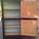Buffet patine noirs et vert