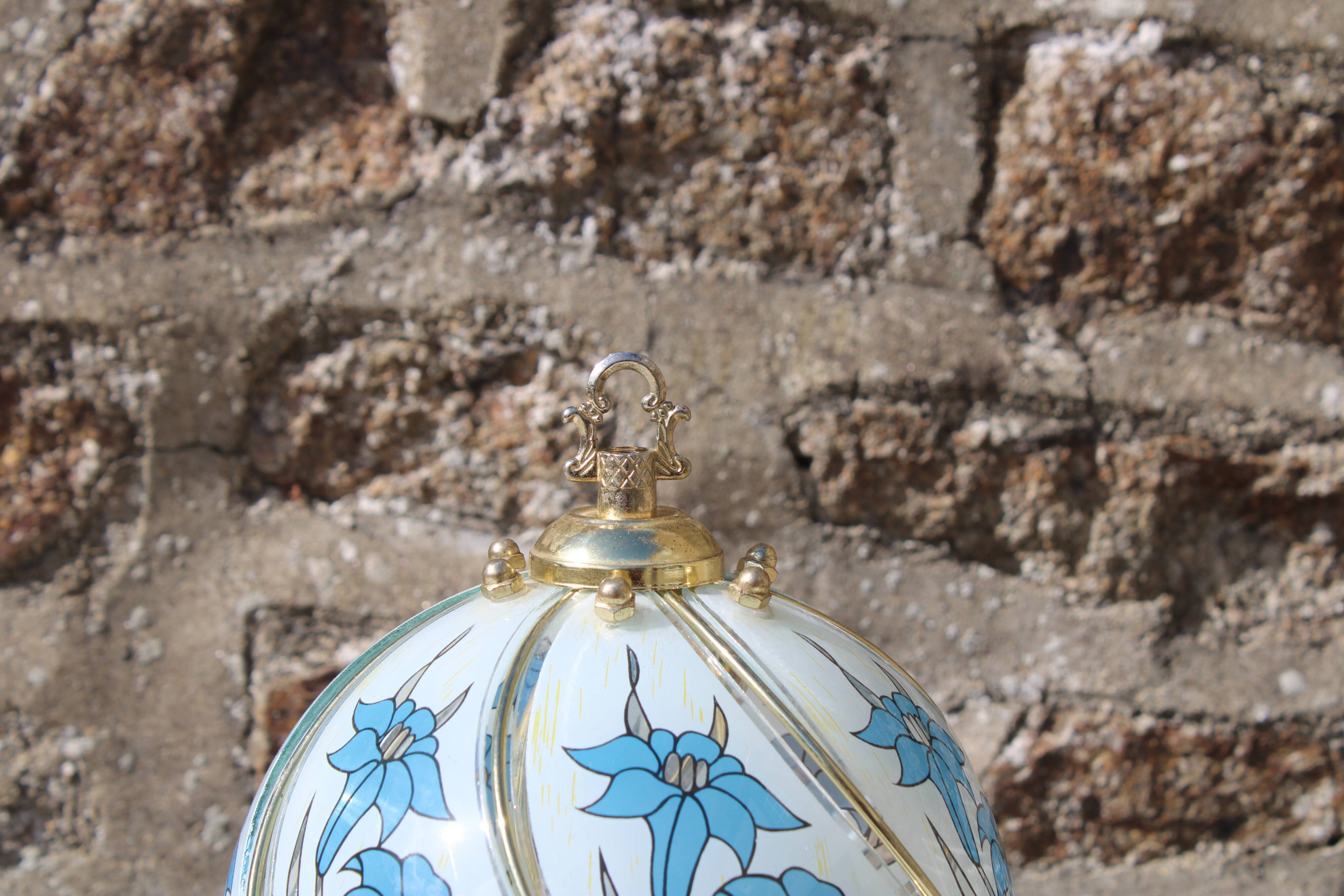 Vintage touch lamp Tiffany