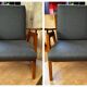 Paire de fauteuils vintage