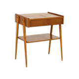 Teak bedside table, Carlström, Sweden, 1960