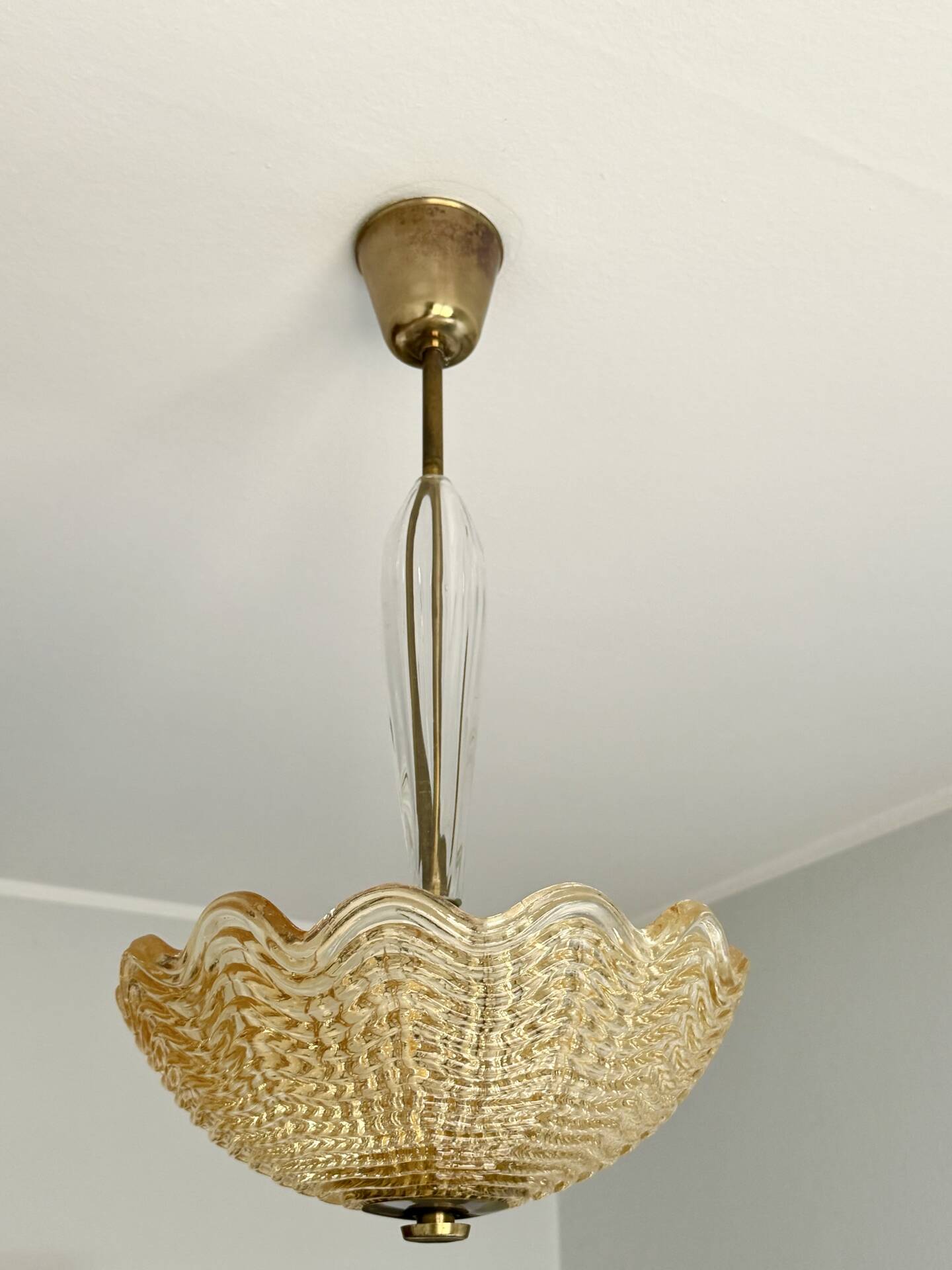 Swedish Carl Fagerlund designed 1950’s Ceiling Lamp