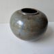 Ceramic ball vase, glazed stoneware, Taizé workshop, Daniel de Montmollin, 20th century
