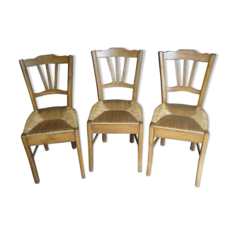 Lot of 3 chairs
