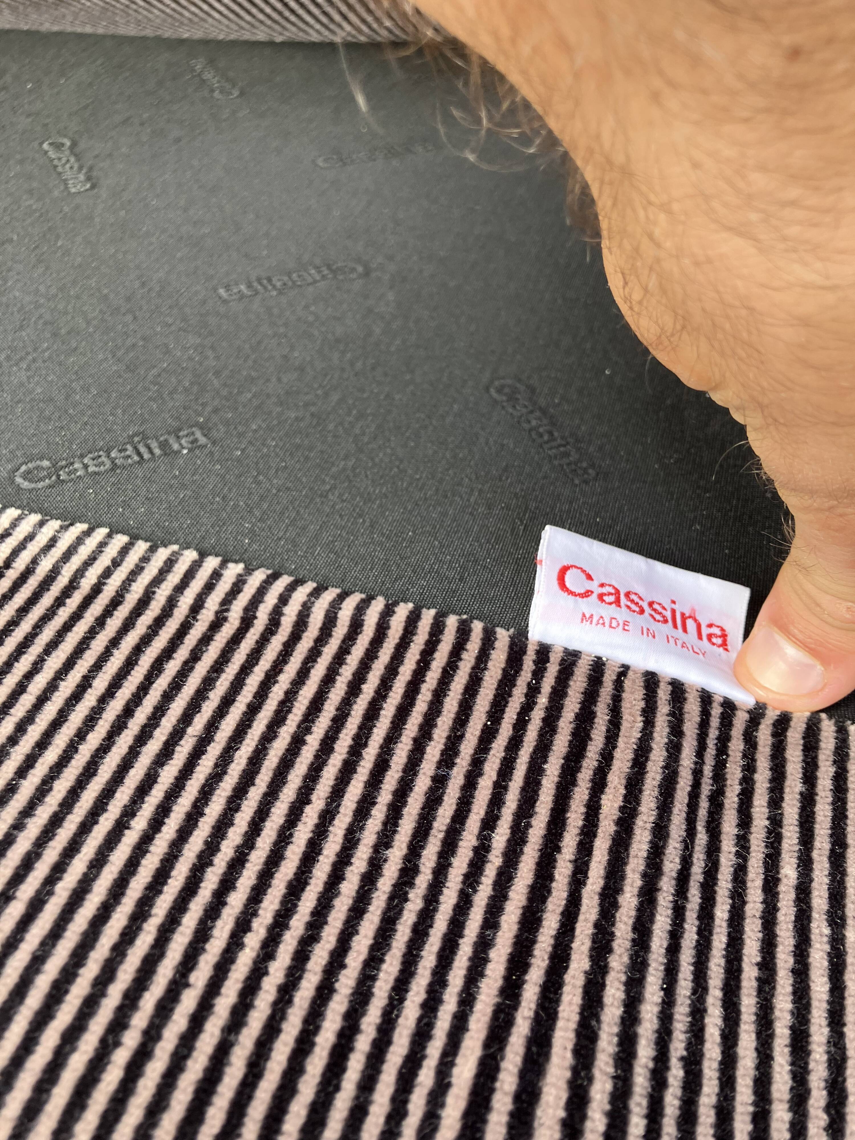 2x Cassina Maralunga 2zit original ribble fabric
