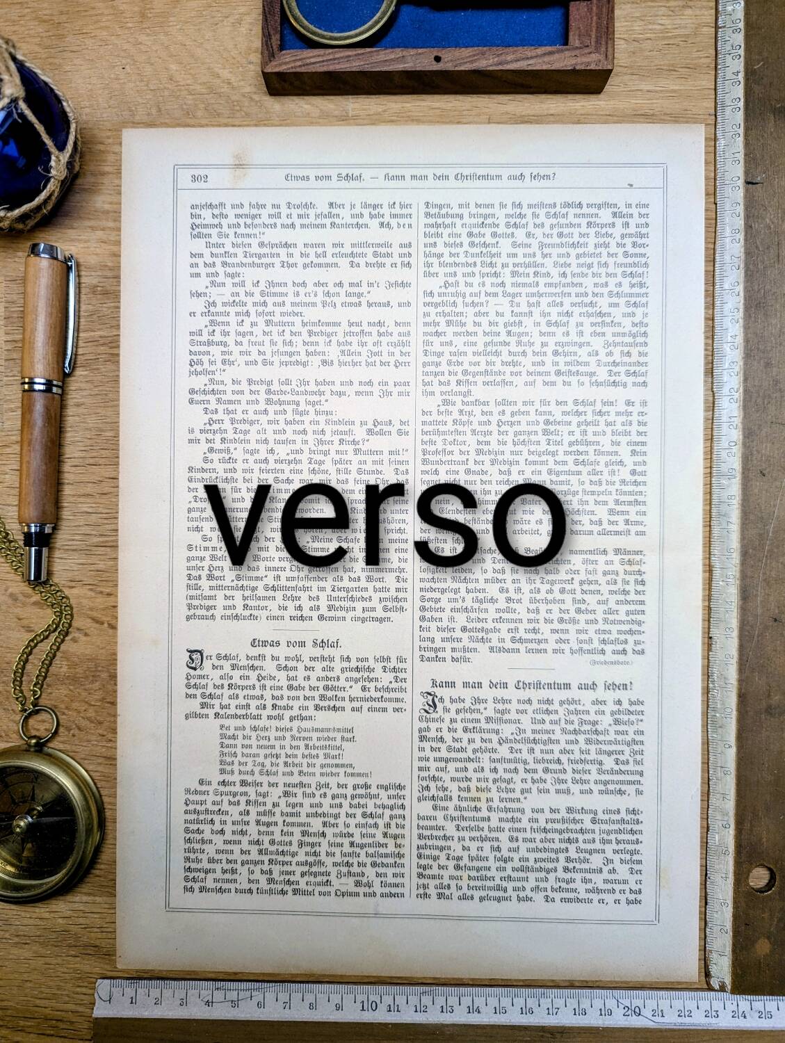 Saint Paul’s Church in Strasbourg, printed in 1897.