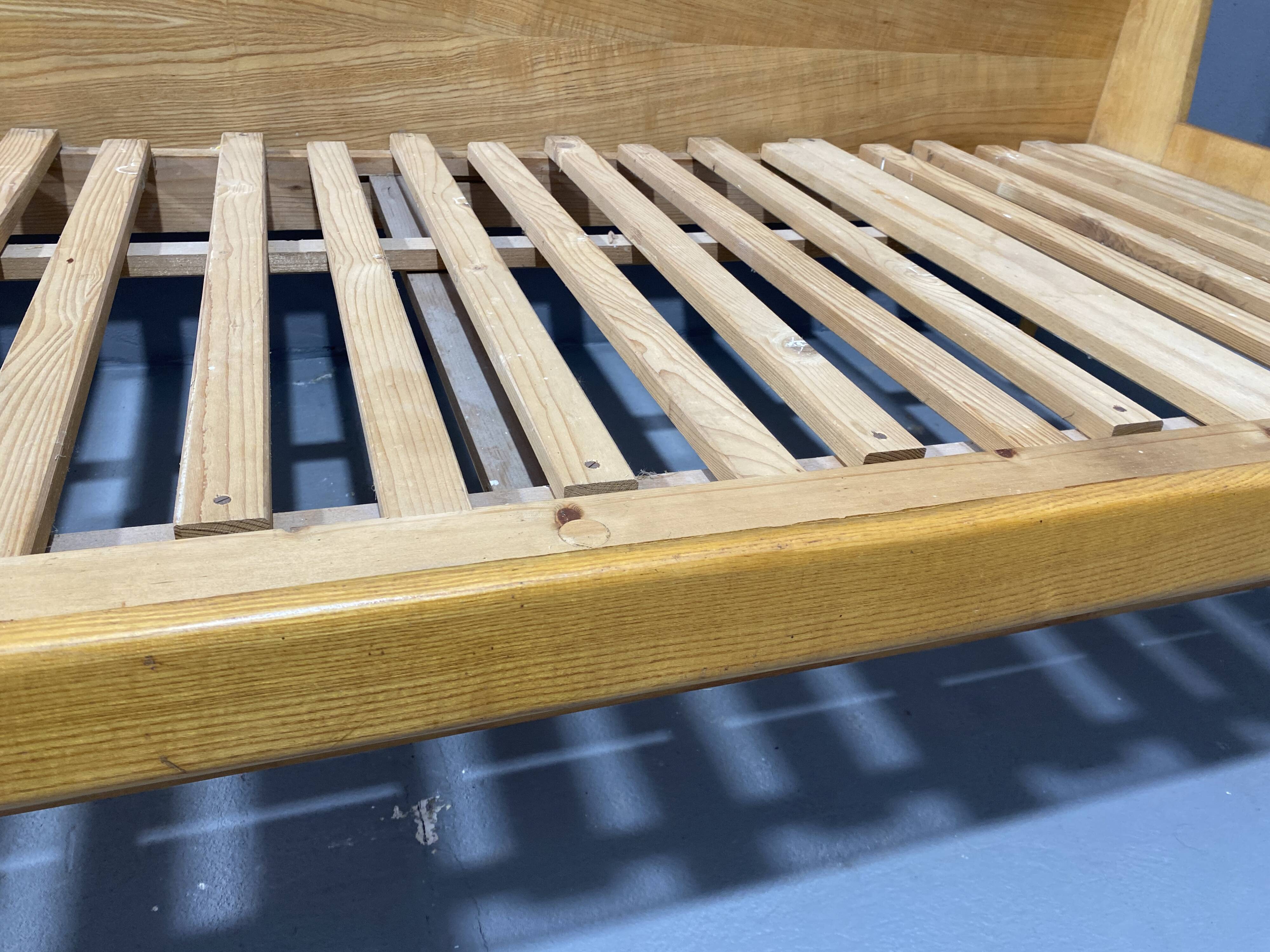 Mid-century folding sofa bed by Drevotvar, 1970s, Czechoslovakia