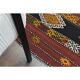 Vintage Turkish Oushak handmade wool cotton red area rug 178x335