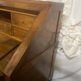 Walnut desk Directoire