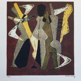 1960s "promenade" limited edition lithograph