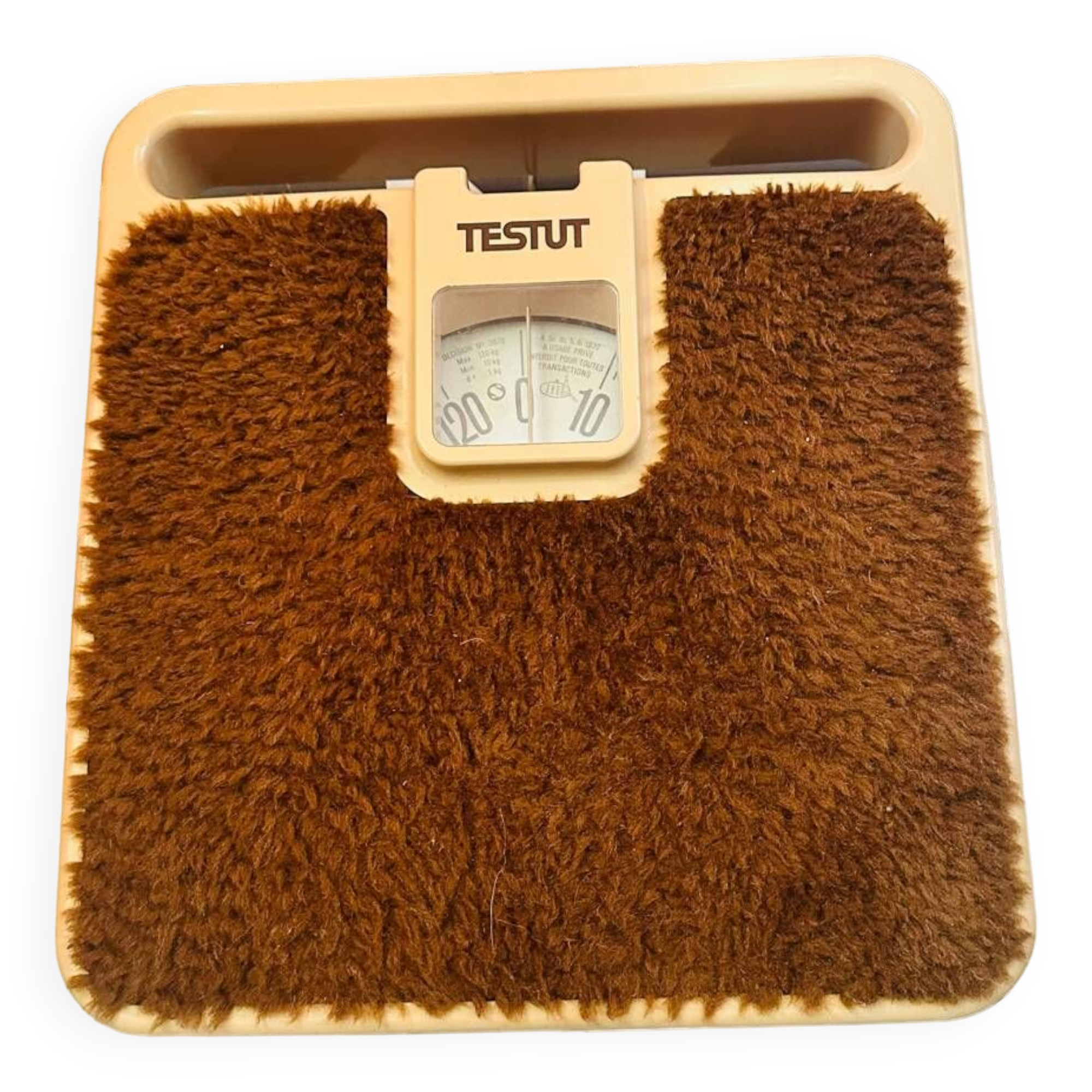 Personal scale vintage mechanical scale moumoute