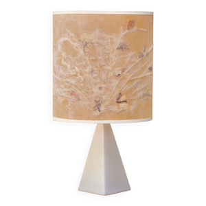 Lampe pyramide en céramique