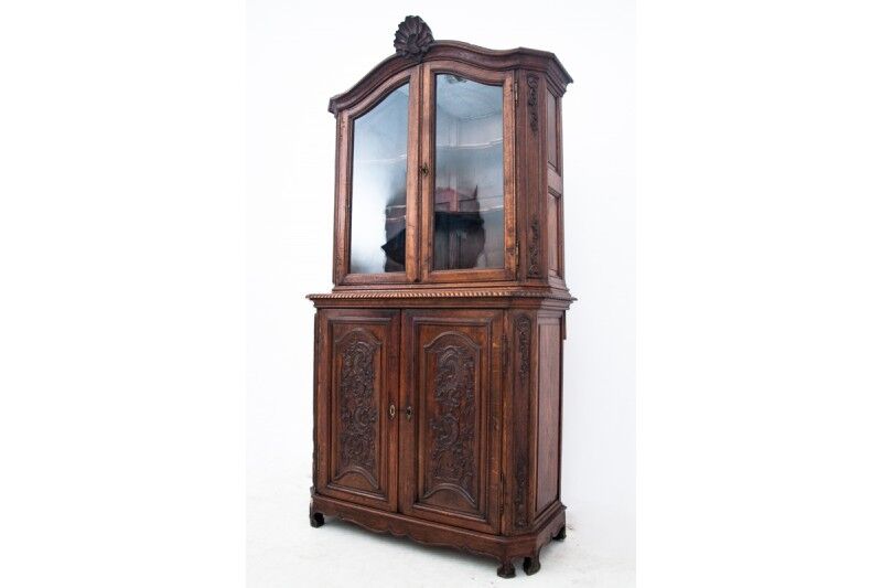 Library display case, France, circa 1880.