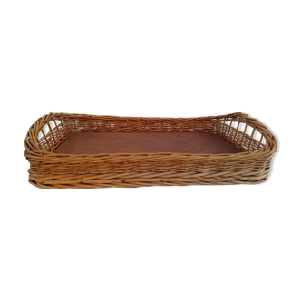 Wicker tray