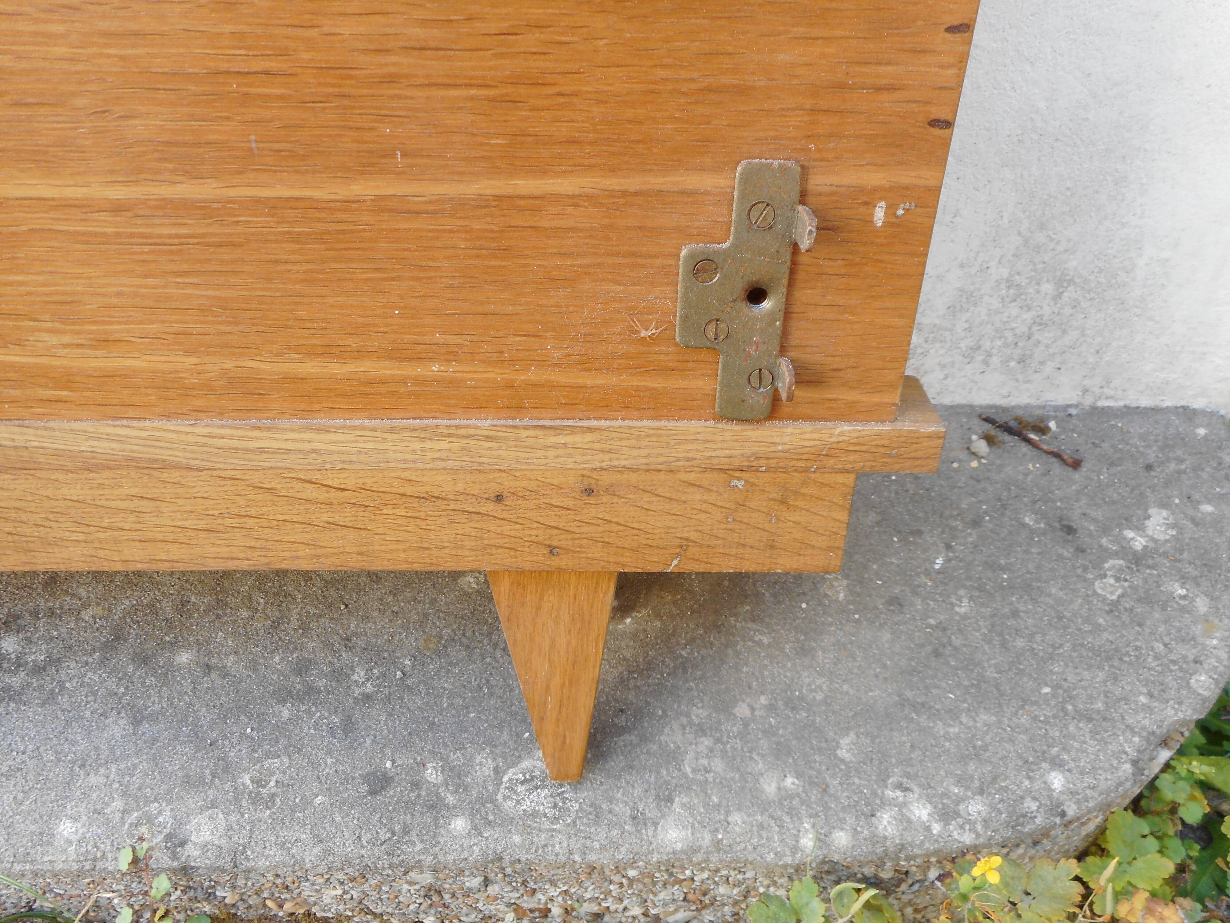 Vintage headboard and footboard