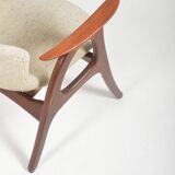 Set of Danish armchairs by Aage Christiansen for Erhardsen & Andersen, 1960