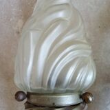 Antique pair of torchiere wall lights and lanterns