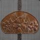 French Art Deco Wrought Iron Fireplace Screen, 1890s