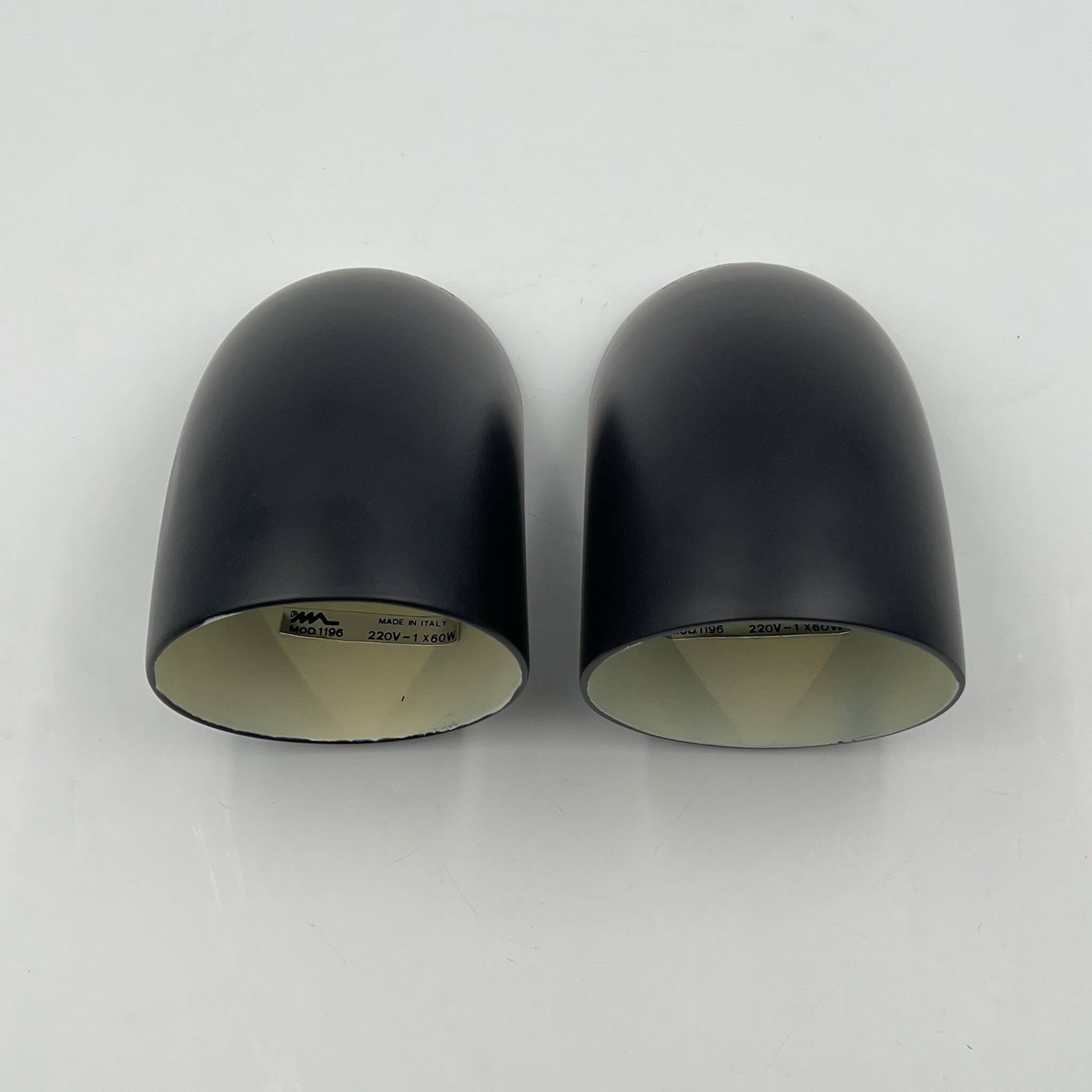 Iconic 70s Wall Lamps Martinelli 'Gomito' - Modern Vintage Italian Design NOS