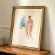 Illustration sur papier vintage