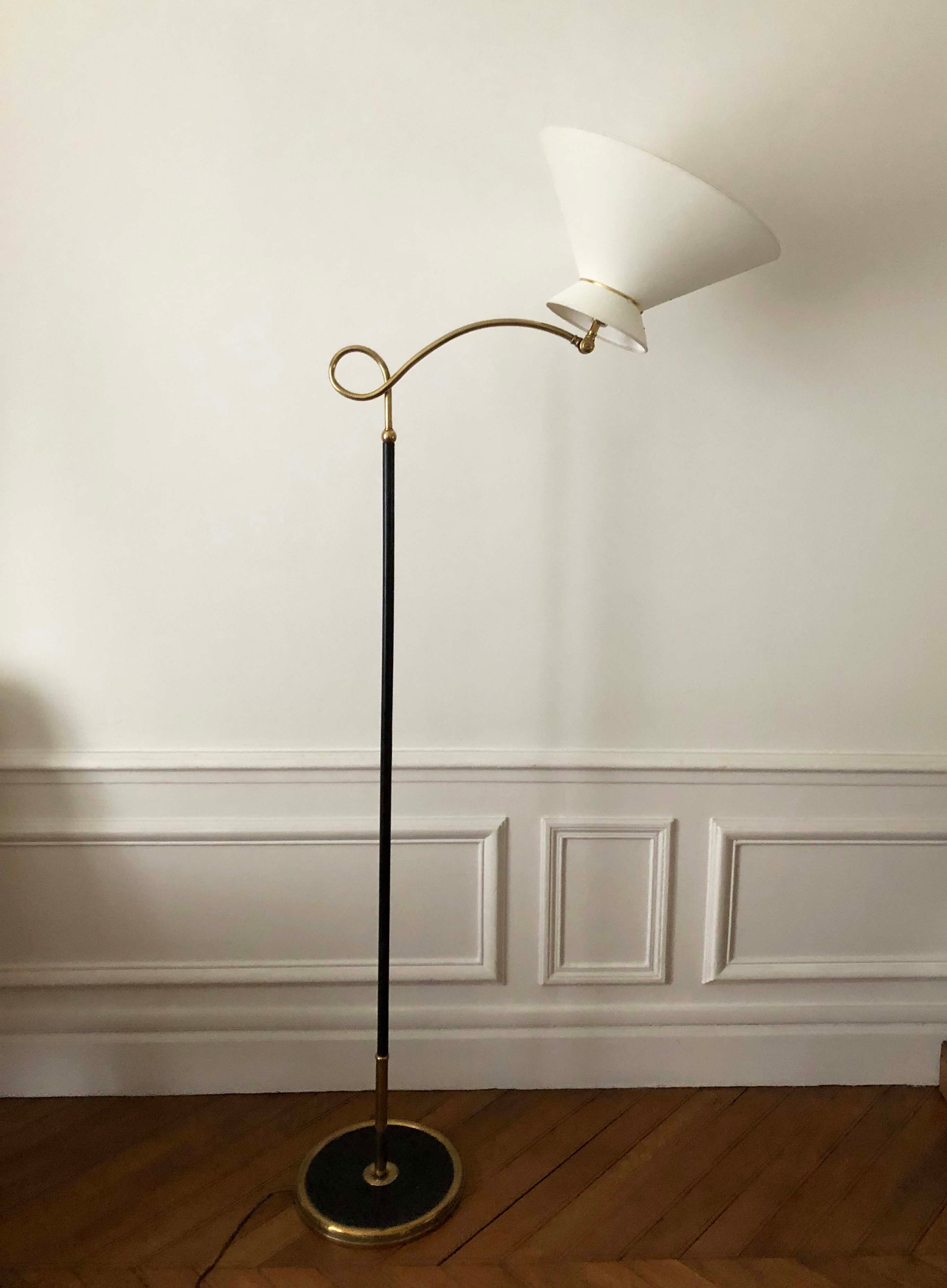Articulated diabolo lamp 1950-1960