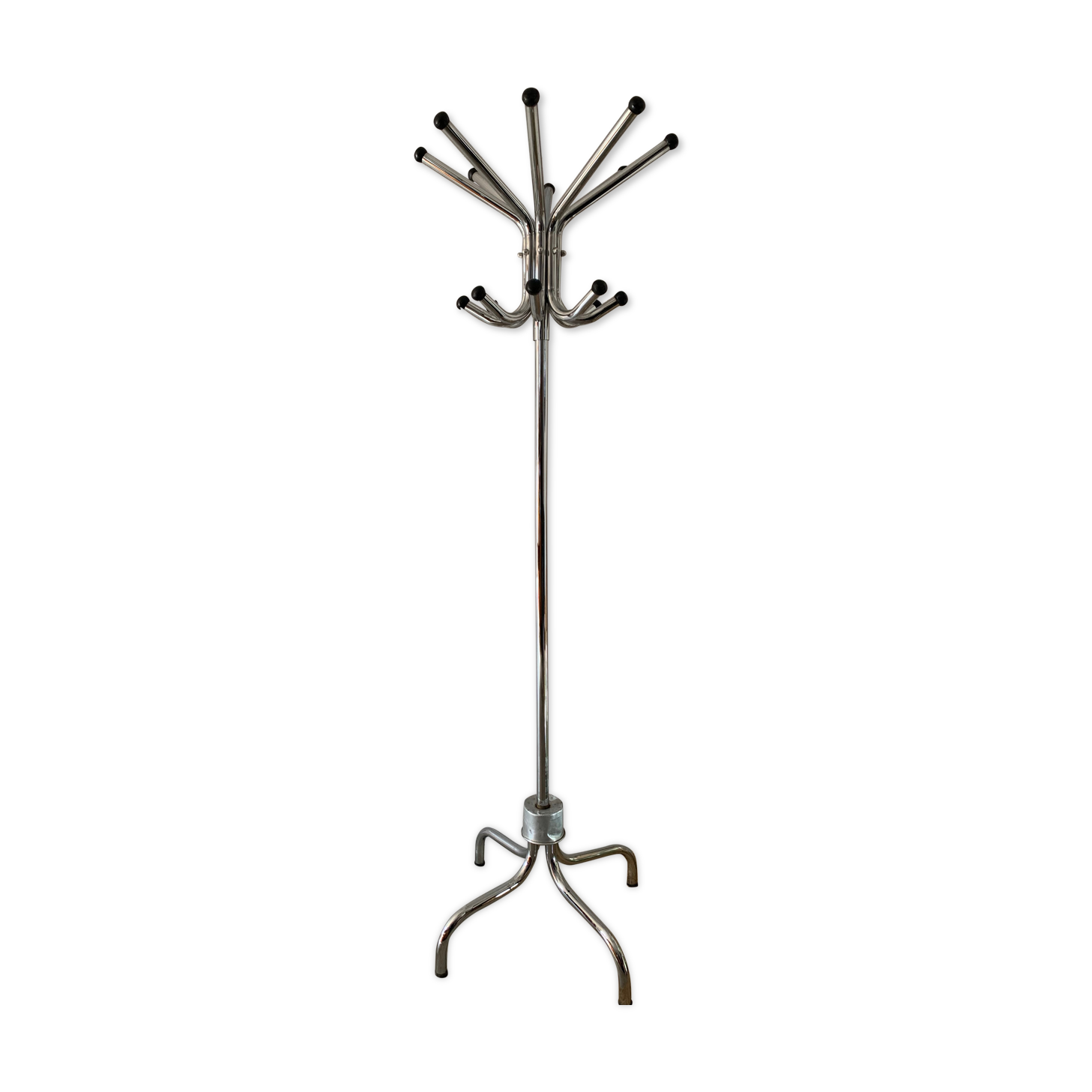 Porte manteaux chromé
