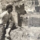 Old photography stereo, stereograph, luxury albumine 1903 Malaga, Spain