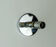 Mid century sconce glass metal chrome murano ice glass